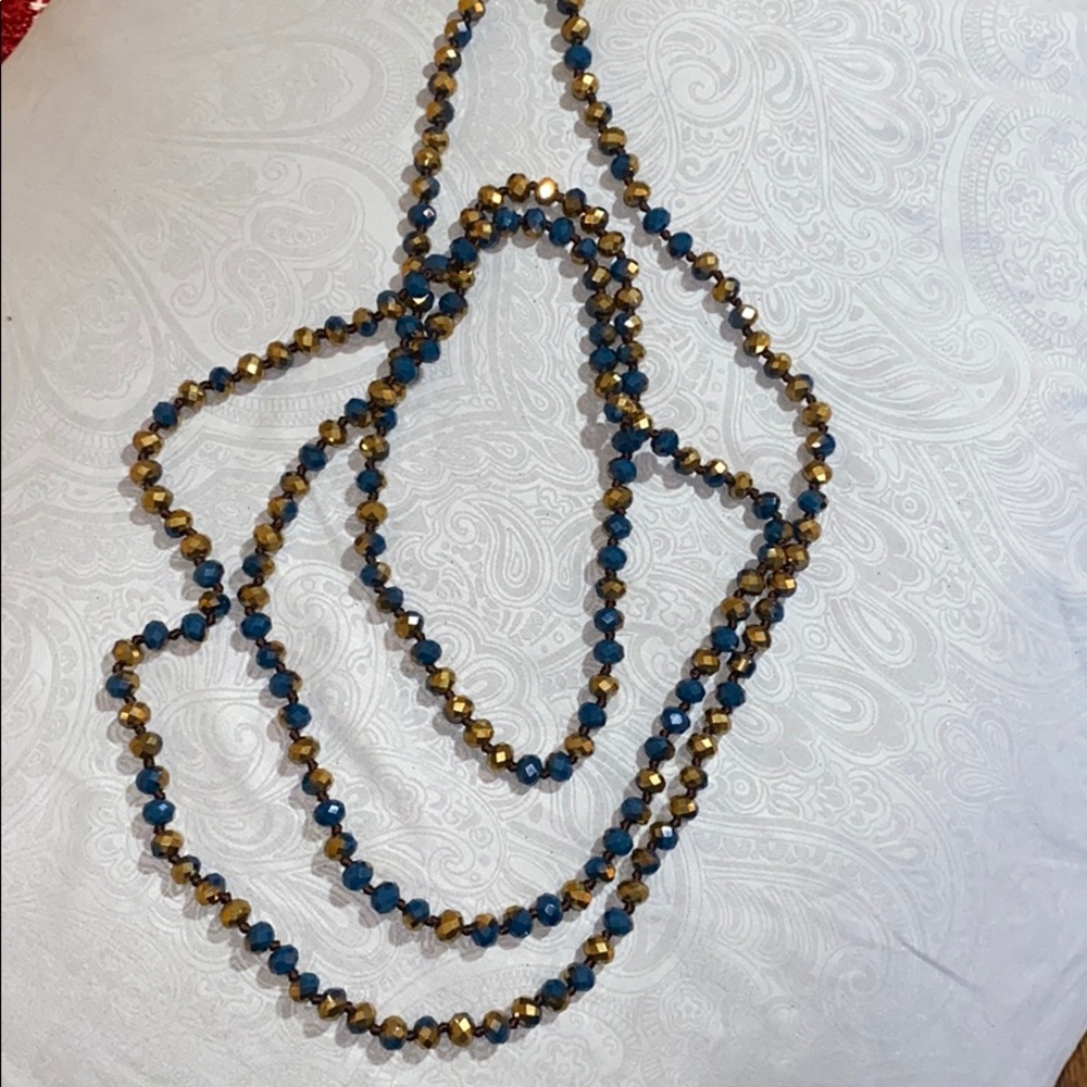 💙Long Beaded Necklace💛